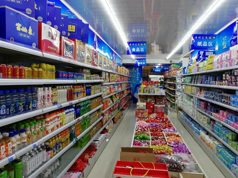 芜湖超市货架案例-留香便利店